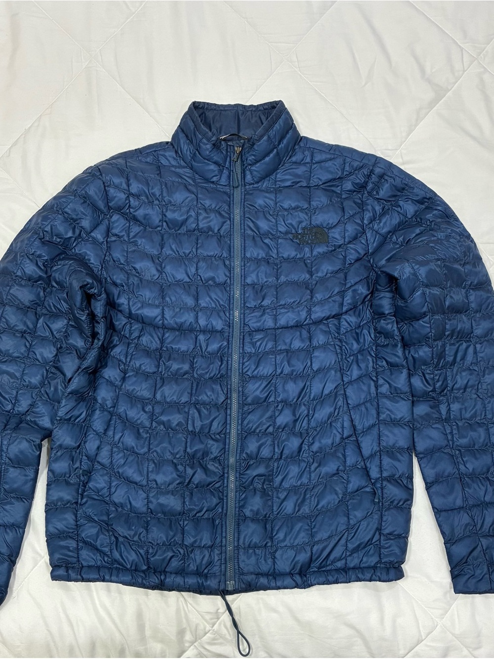 H&M Men’s Navy Quilted Puffer Jacket